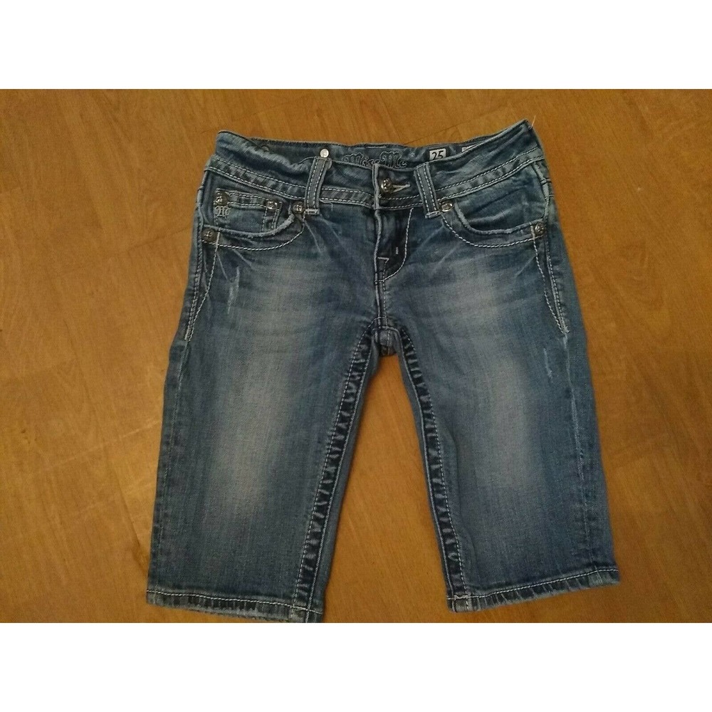 Women's Miss Me Embellished Bermuda Shorts Size 25